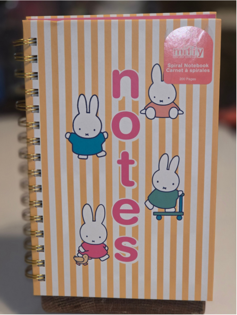 NB-2480 Licensed Miffy Hardback Notebook 160 pages